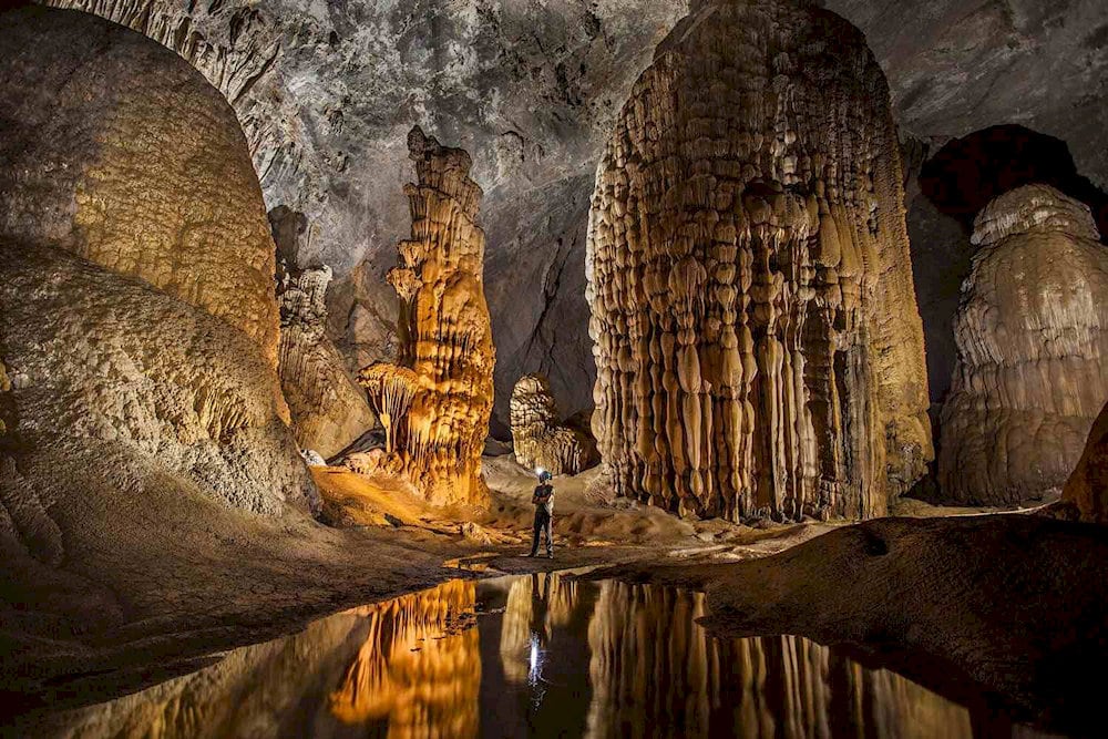 Son Doong cave is large enough to hold a Boeing aircraft or an entire New York City block